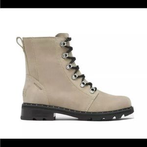 Sorel Women’s Lennox Sandy Tan Leather Boots